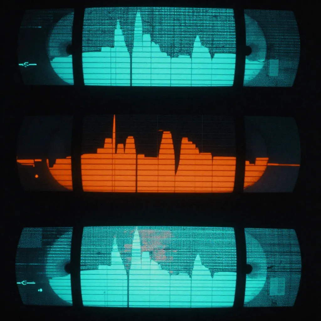 Audio-visual interface display